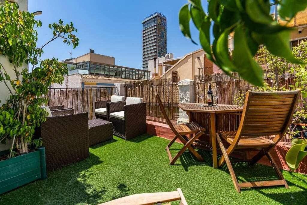 Dirdam Cascoantiguo -Roof Top -4 Min Playa Alicante Luaran gambar