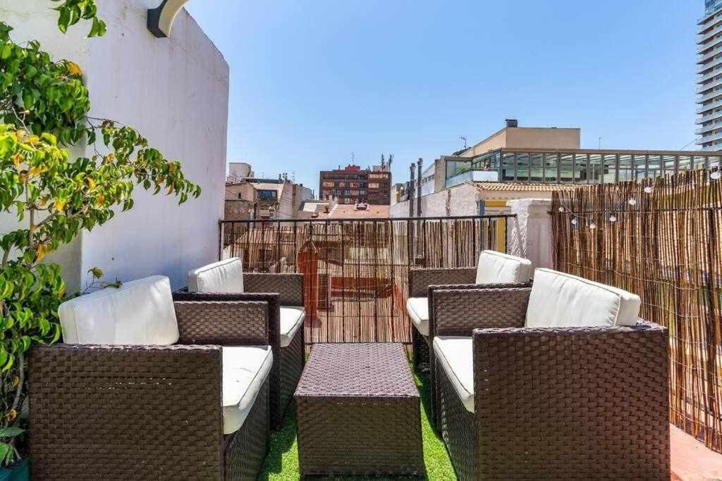 Dirdam Cascoantiguo -Roof Top -4 Min Playa Alicante Luaran gambar